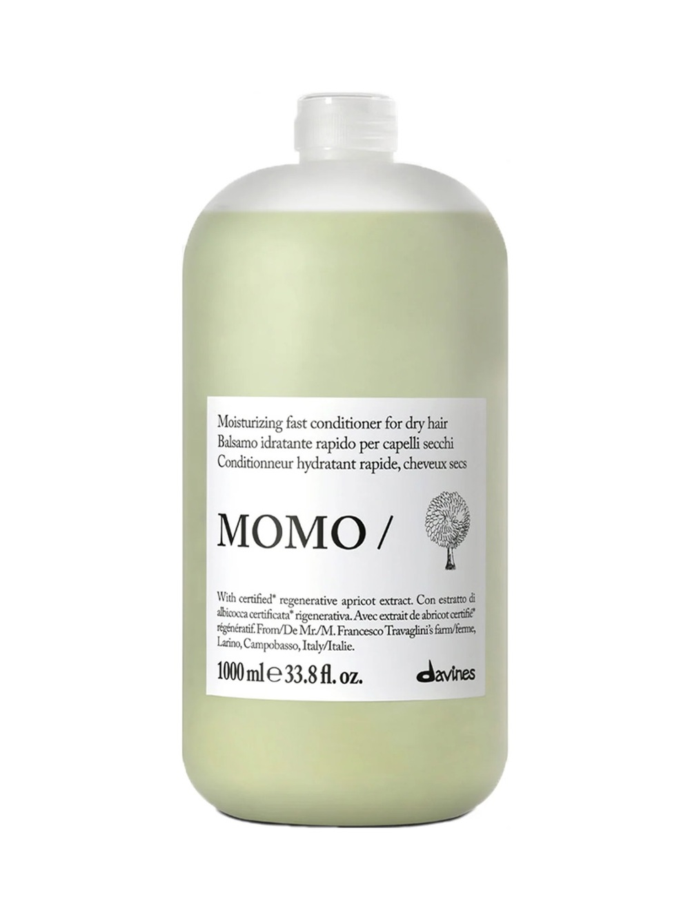 Davines MOMO Conditioner - Liter (Newly Repackaged) and New Liter Pump